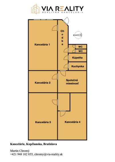 Administratívne priestory, parkovanie, pri Vienna Gate, prenájom, Kopčianska, Bratislava