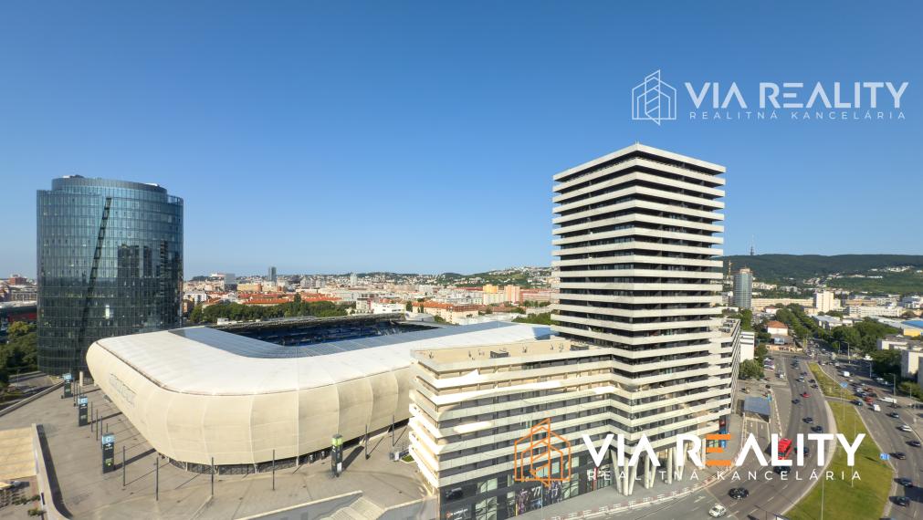 REZERVOVANÉ 2-izbový byt, Tri veže, loggia, parking, predaj, Bratislava - Nové Mesto