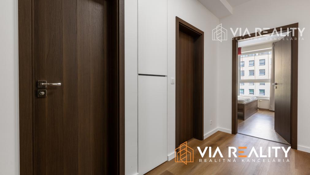 2-izbový byt, REZERVOVANE, v projekte Viktória, parkovanie, klíma, prenájom, Košická, Bratislava - Ružinov