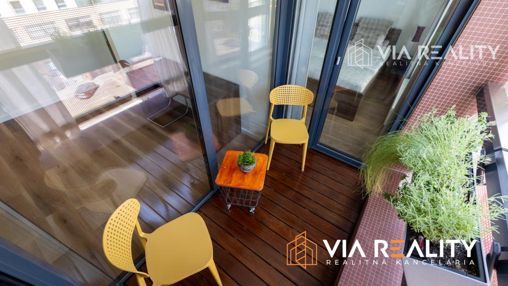 2-izbový byt, REZERVOVANE, v projekte Viktória, parkovanie, klíma, prenájom, Košická, Bratislava - Ružinov