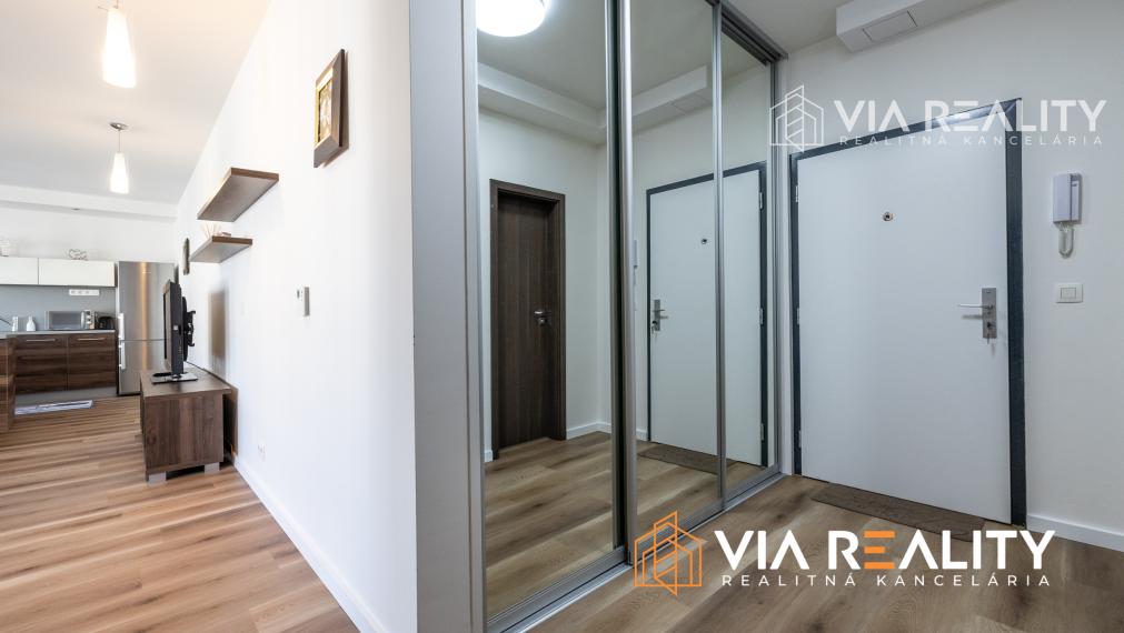 2-izbový byt, REZERVOVANE, v projekte Viktória, parkovanie, klíma, prenájom, Košická, Bratislava - Ružinov