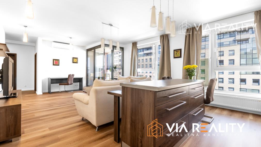 2-izbový byt, REZERVOVANE, v projekte Viktória, parkovanie, klíma, prenájom, Košická, Bratislava - Ružinov