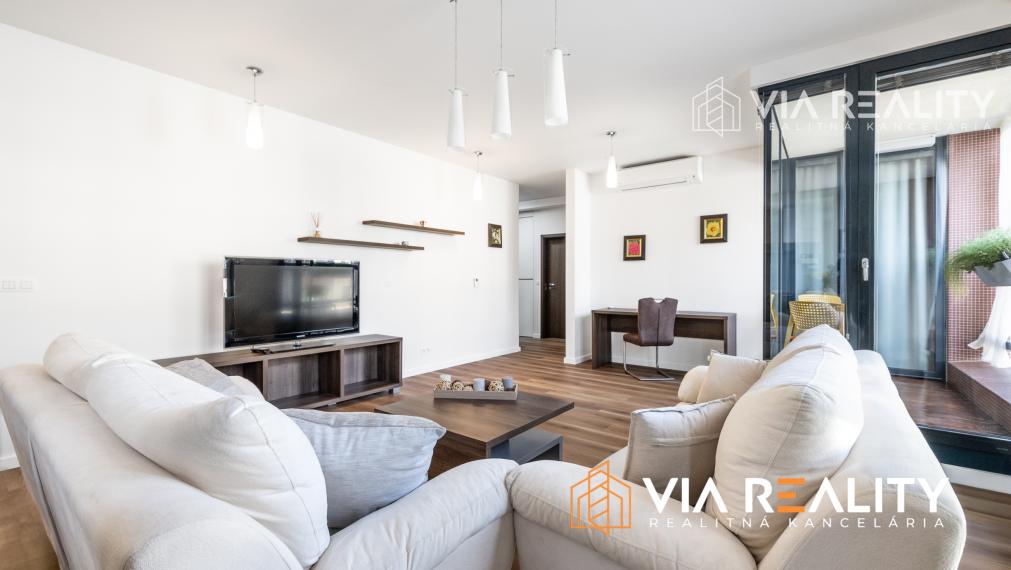 2-izbový byt, REZERVOVANE, v projekte Viktória, parkovanie, klíma, prenájom, Košická, Bratislava - Ružinov