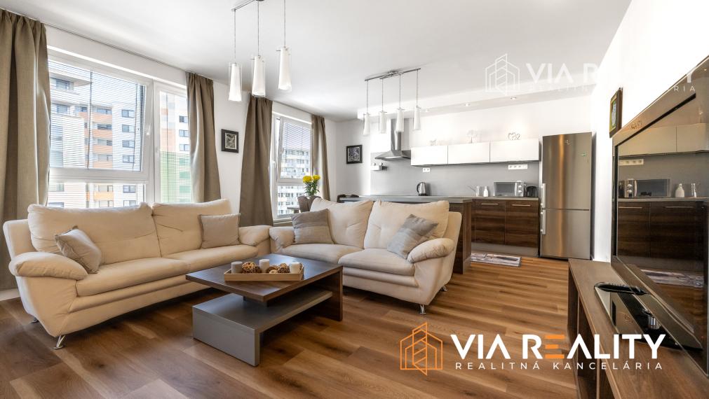 2-izbový byt, REZERVOVANE, v projekte Viktória, parkovanie, klíma, prenájom, Košická, Bratislava - Ružinov