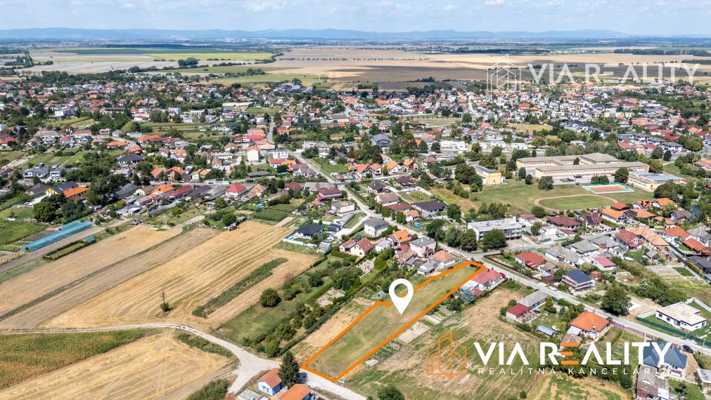 Stavebný pozemok na predaj len 15 min. od Senca, Jelka, okr. Galanta