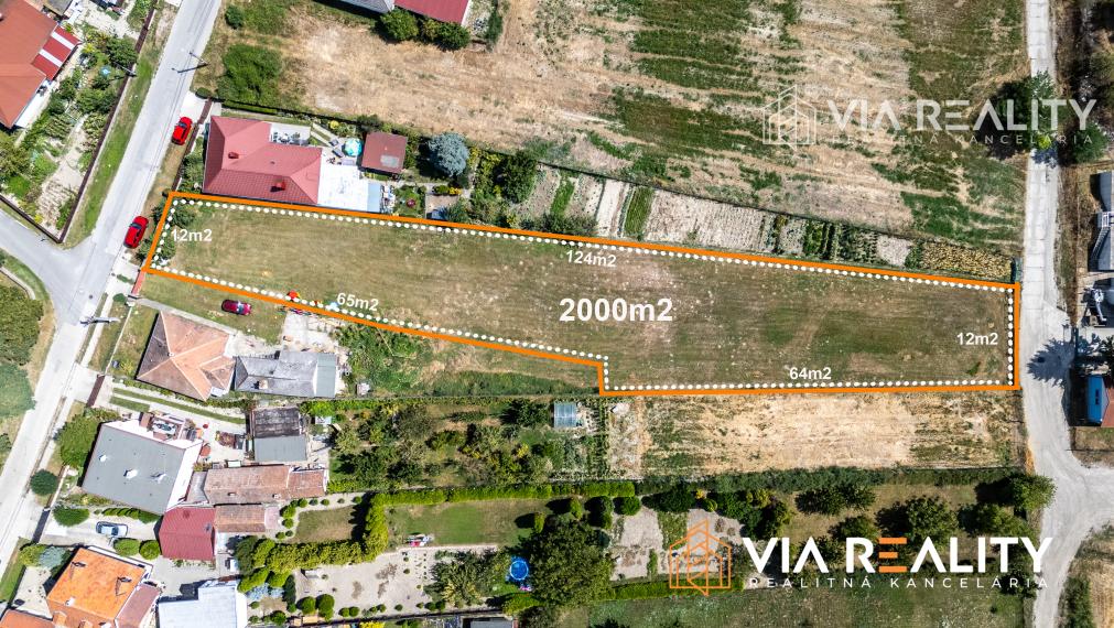 Stavebný pozemok na predaj len 15 min. od Senca, Jelka, okr. Galanta