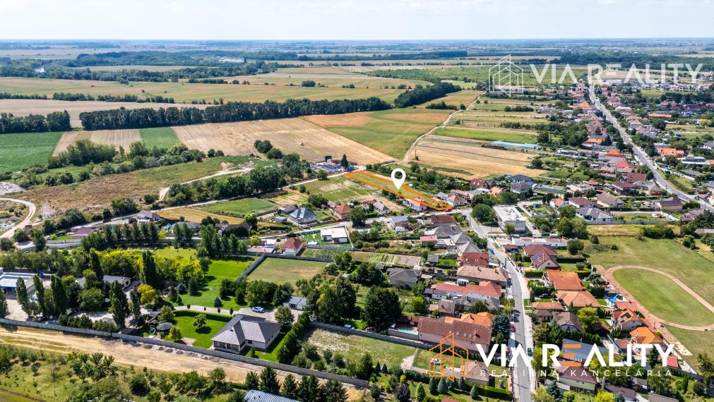Stavebný pozemok na predaj len 15 min. od Senca, Jelka, okr. Galanta