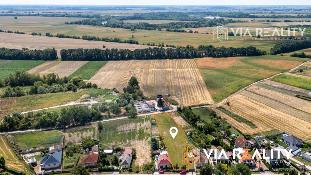 Stavebný pozemok na predaj len 15 min. od Senca, Jelka, okr. Galanta