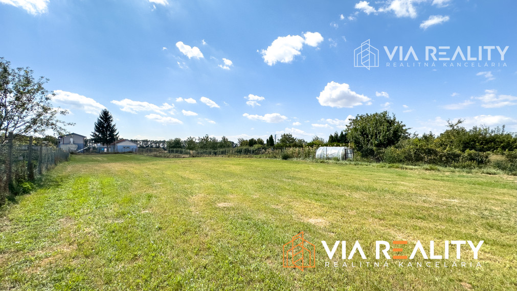 Stavebný pozemok na predaj len 15 min. od Senca, Jelka, okr. Galanta