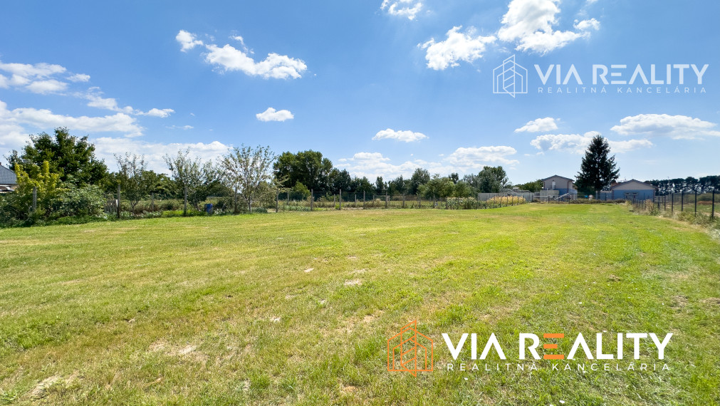 Stavebný pozemok na predaj len 15 min. od Senca, Jelka, okr. Galanta