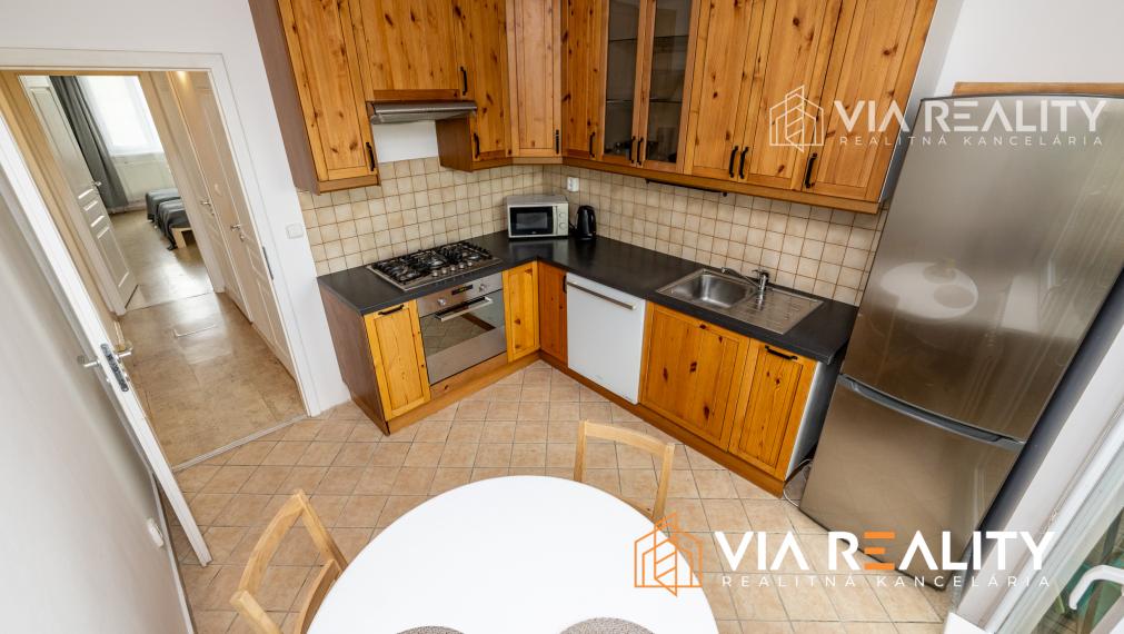 REZERVOVANÉ 3-izbový byt, balkón, prenájom, Jasovská, Bratislava - Petržalka