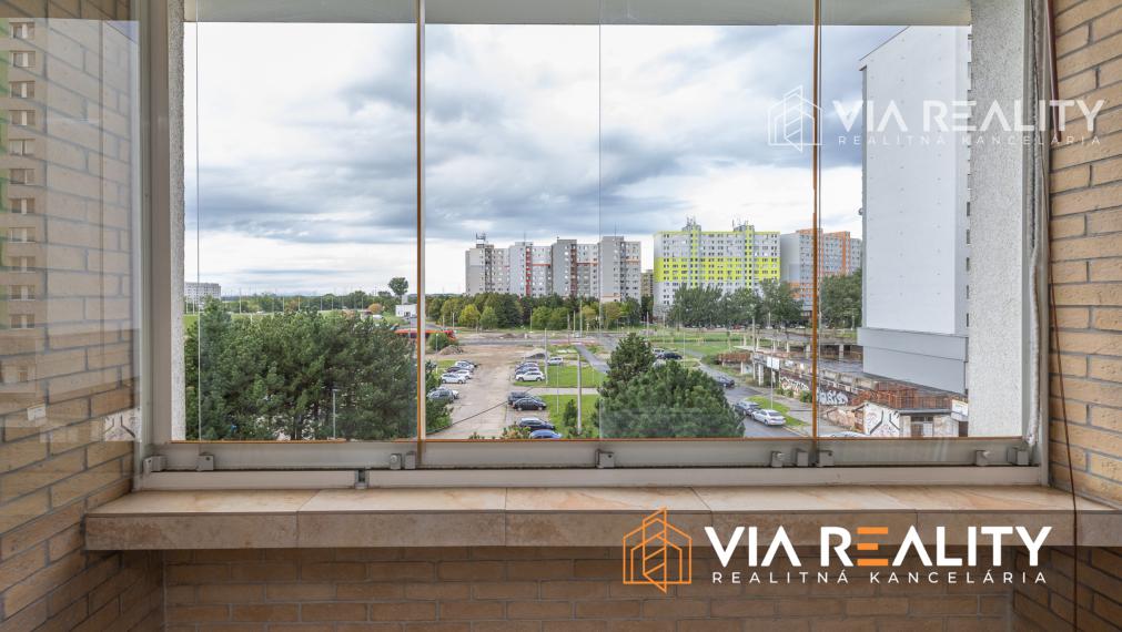 REZERVOVANÉ 3-izbový byt, balkón, prenájom, Jasovská, Bratislava - Petržalka