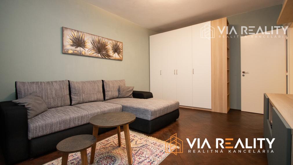 1-izbový byt s pivnicou, kompletná rekonštrukcia, prenájom, Guothova, Bratislava - Kramáre