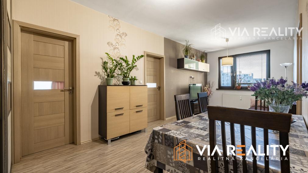 3-izbový byt s loggiou, pivnica, predaj, Ševčenkova ulica, Bratislava - Petržalka