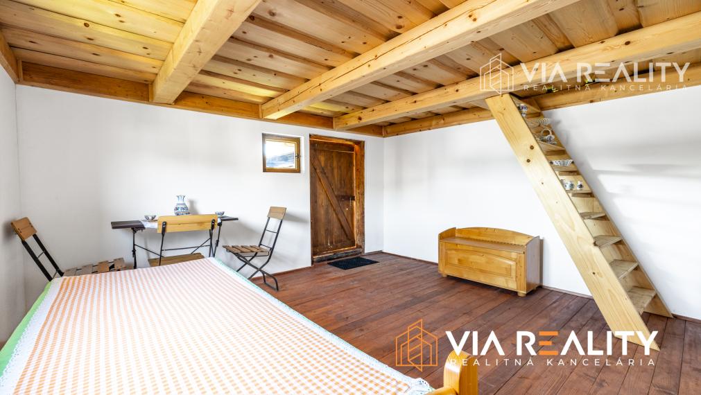Rodinný dom / chata s romantickou drevenicou – Horná Lehota / Nízke Tatry