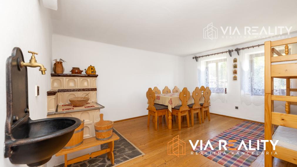 Rodinný dom / chata s romantickou drevenicou – Horná Lehota / Nízke Tatry