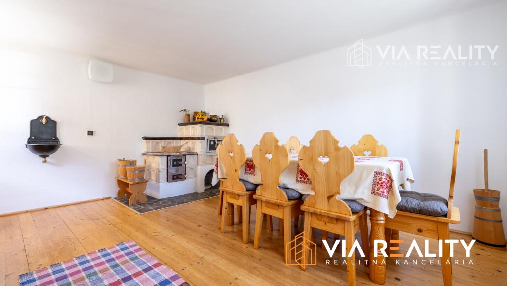 Rodinný dom / chata s romantickou drevenicou – Horná Lehota / Nízke Tatry