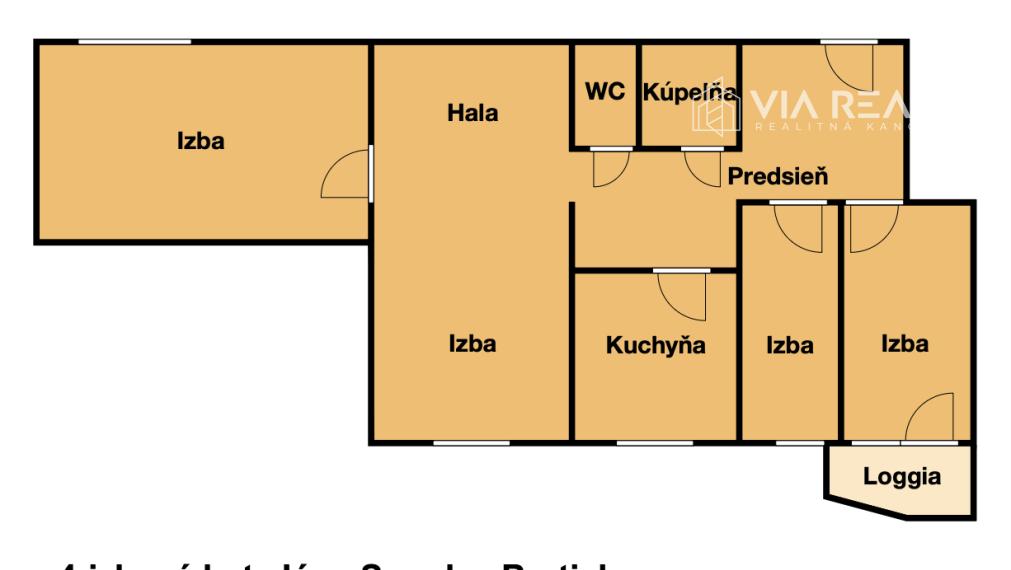 4-izbový byt na predaj, Jána Smreka 9, Devínska nová Ves, Bratislava