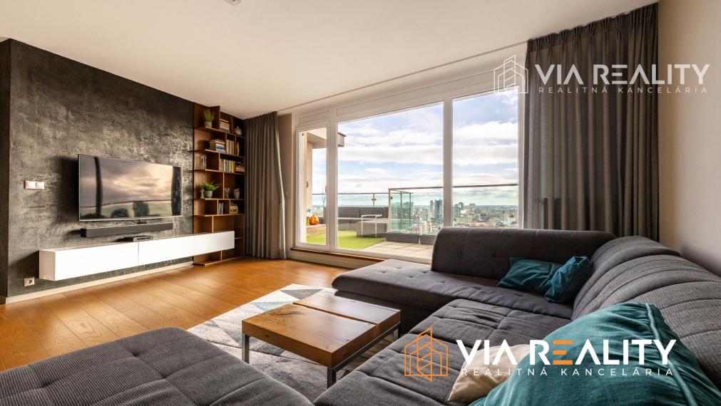 3 izbový PENTHOUSE, 2 x parking, Koliba, terasa, Bratislava-Nové Mesto