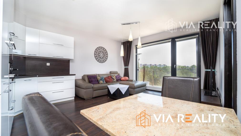 2-izbový byt v Petržalka City I na prenájom, Rusovská Cesta 50, Bratislava, IHNEĎ VOĽNÉ