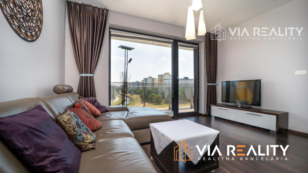 2-izbový byt v Petržalka City I na prenájom, Rusovská Cesta 50, Bratislava, IHNEĎ VOĽNÉ