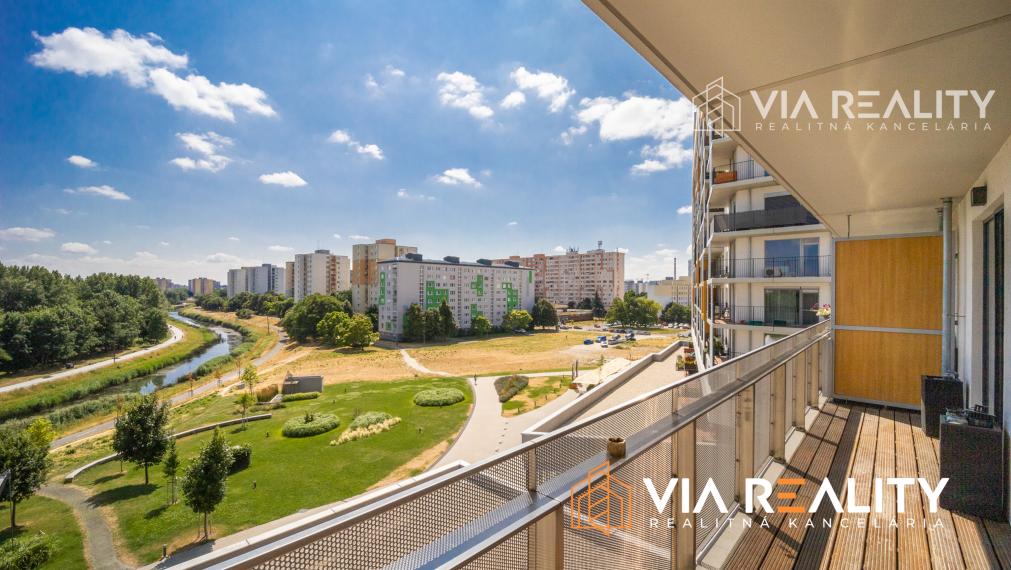 2-izbový byt v Petržalka City I na prenájom, Rusovská Cesta 50, Bratislava, IHNEĎ VOĽNÉ