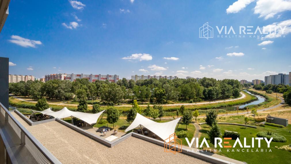 2-izbový byt v Petržalka City I na prenájom, Rusovská Cesta 50, Bratislava, IHNEĎ VOĽNÉ