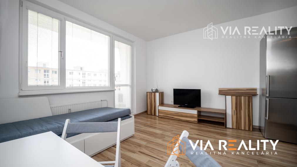 Garsónka s loggiou, prenájom, Blagoevova, Petržalka, Bratislava