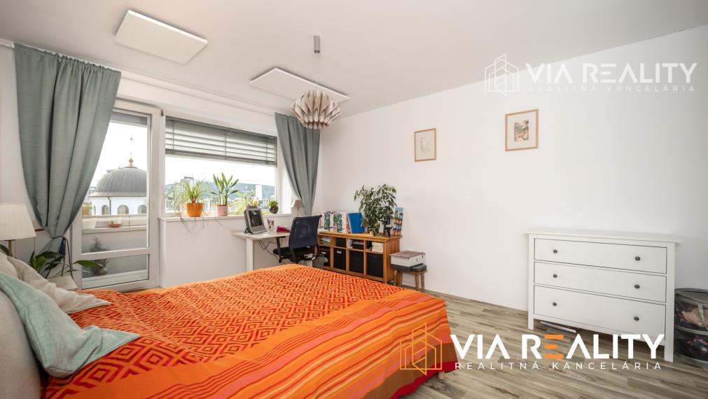 PREDAJ  2-izbový apartmán s 2 balkónmi, novostavba, Tomášikova, Bratislava - Ružinov