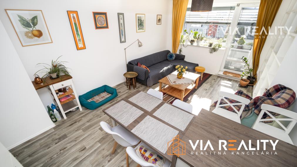 PREDAJ  2-izbový apartmán s 2 balkónmi, novostavba, Tomášikova, Bratislava - Ružinov