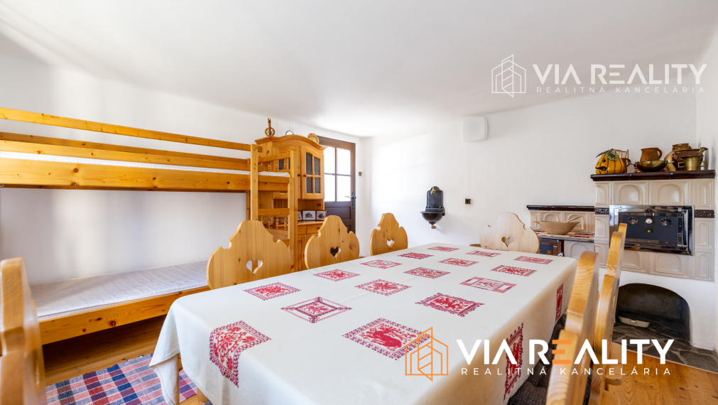 Rodinný dom / chata s romantickou drevenicou – Horná Lehota / Nízke Tatry
