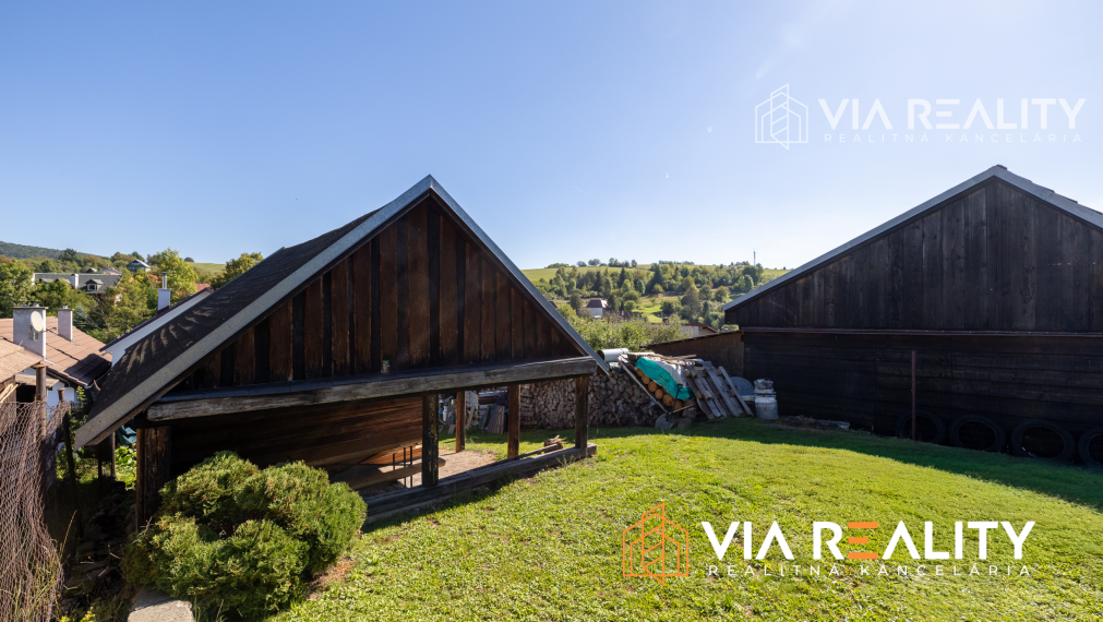 Rodinný dom / chata s romantickou drevenicou – Horná Lehota / Nízke Tatry