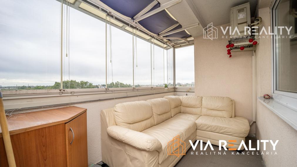 3-izbový byt, klíma, balkón, prenájom, Planét, Bratislava - Ružinov