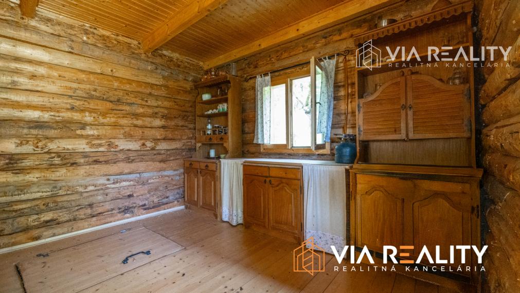 Rekreačný pozemok so zrubom (chatou) a vinohradom, 4122 m² – Modra
