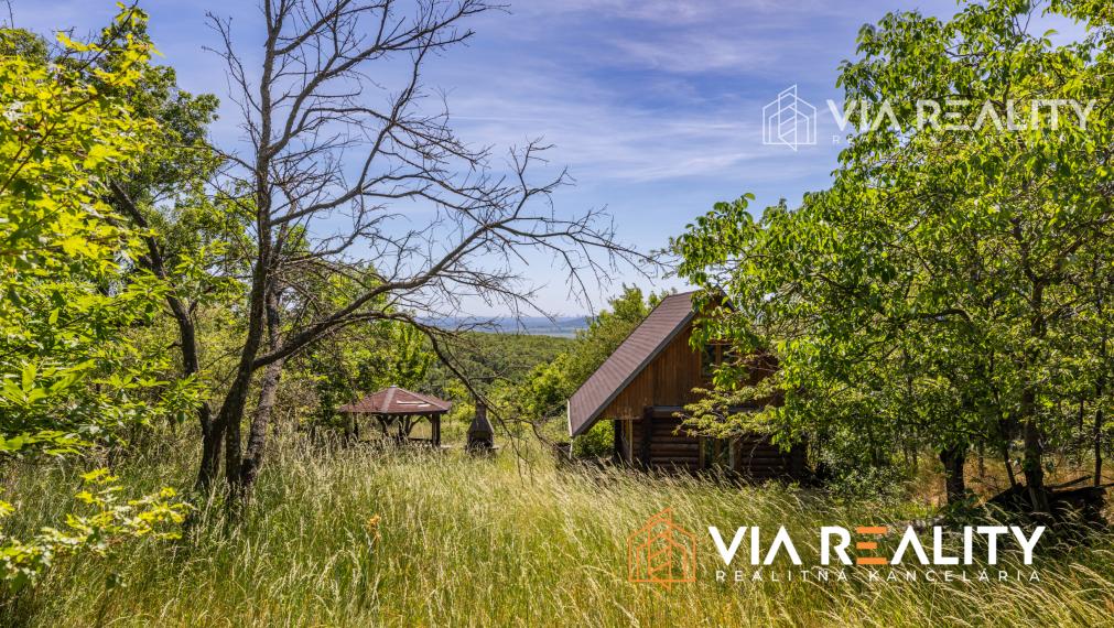 Rekreačný pozemok so zrubom (chatou) a vinohradom, 4122 m² – Modra