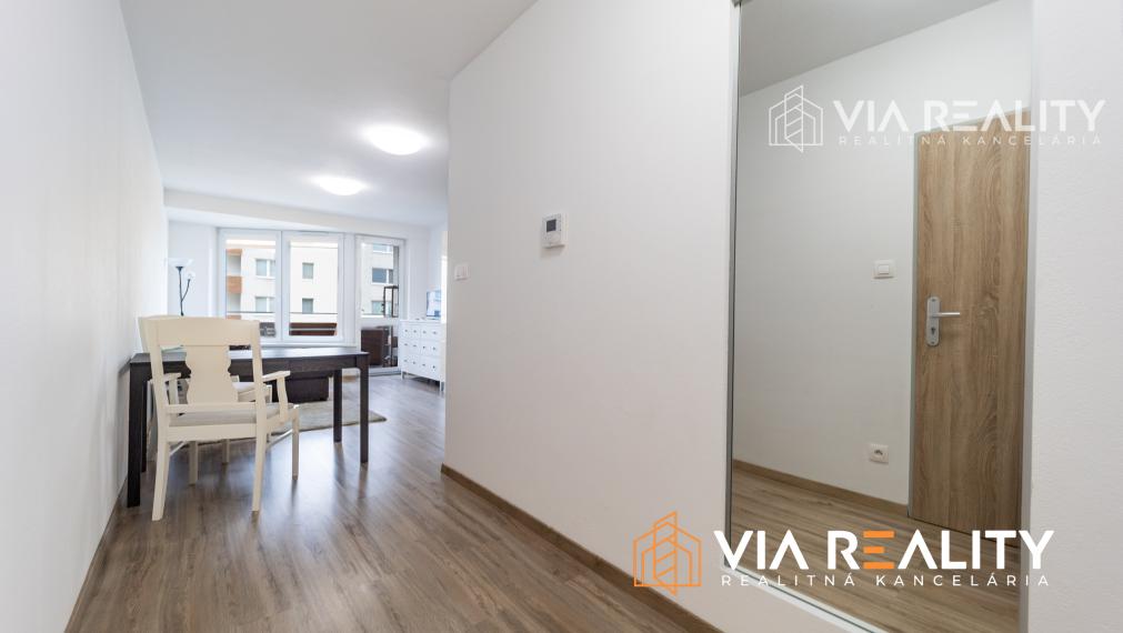 1,5 izbový byt, loggia, novostavba, prenájom, Nobelova, Bratislava - Nové Mesto