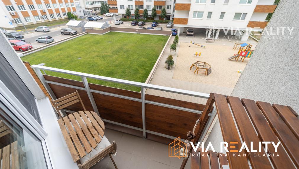 1,5 izbový byt, loggia, novostavba, prenájom, Nobelova, Bratislava - Nové Mesto