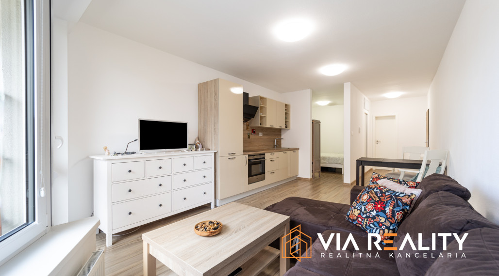 1,5 izbový byt, loggia, novostavba, prenájom, Nobelova, Bratislava - Nové Mesto