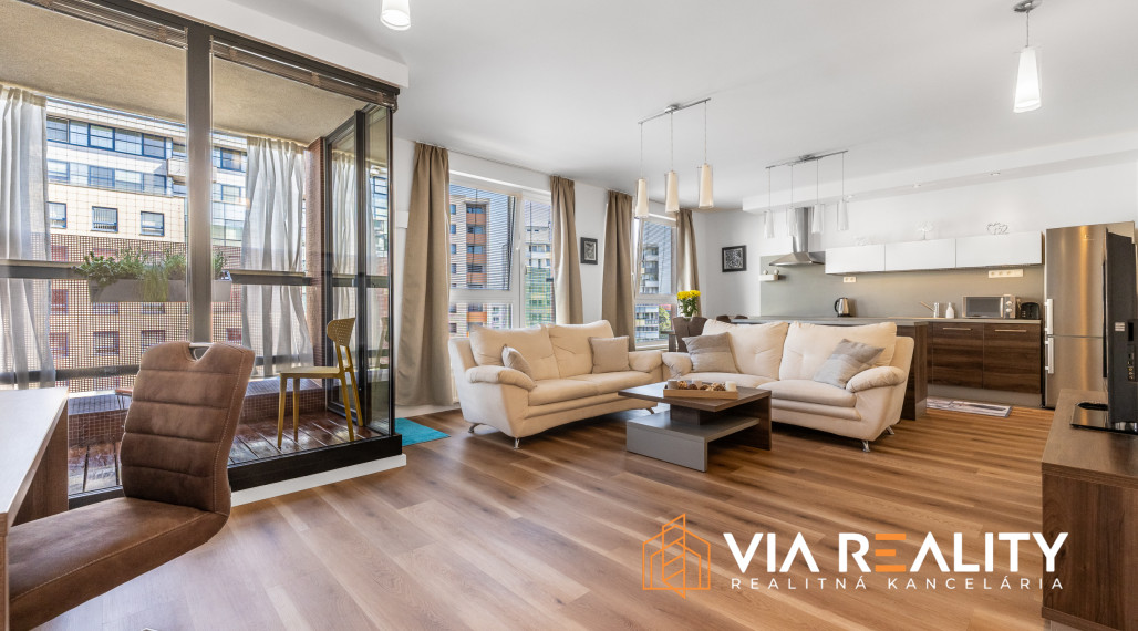 2-izbový byt, REZERVOVANE, v projekte Viktória, parkovanie, klíma, prenájom, Košická, Bratislava - Ružinov