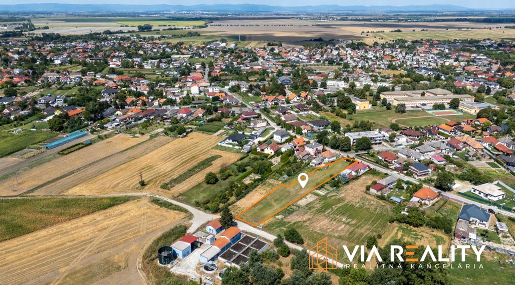 Stavebný pozemok na predaj len 15 min. od Senca, Jelka, okr. Galanta