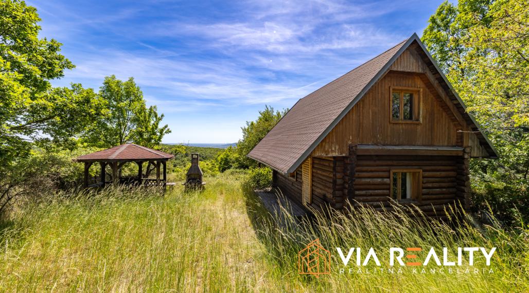Rekreačný pozemok so zrubom (chatou) a vinohradom, 4122 m² – Modra