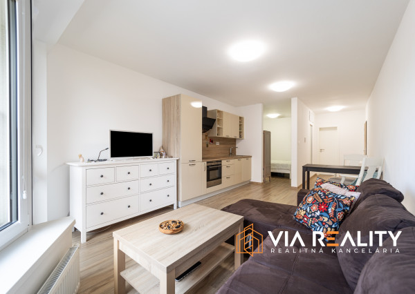 1,5 izbový byt, loggia, novostavba, prenájom, Nobelova, Bratislava - Nové Mesto