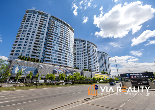 PREDANÉ 2-izbový byt, Tri veže, loggia, parking, predaj, Bratislava - Nové Mesto