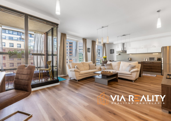 2-izbový byt, REZERVOVANE, v projekte Viktória, parkovanie, klíma, prenájom, Košická, Bratislava - Ružinov