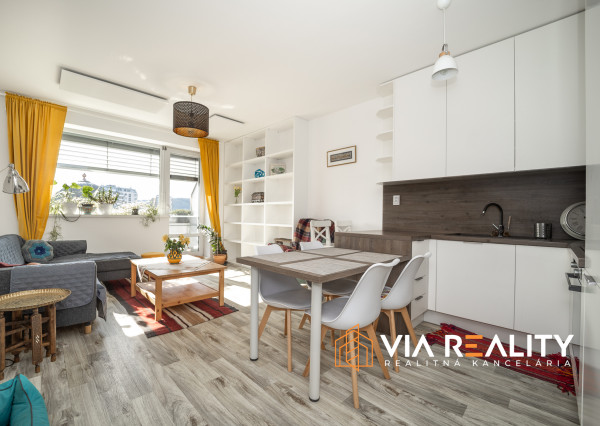 PRENAJATÉ 2-izbový byt s 2 balkónmi, novostavba, prenájom, Tomášikova, Bratislava - Ružinov