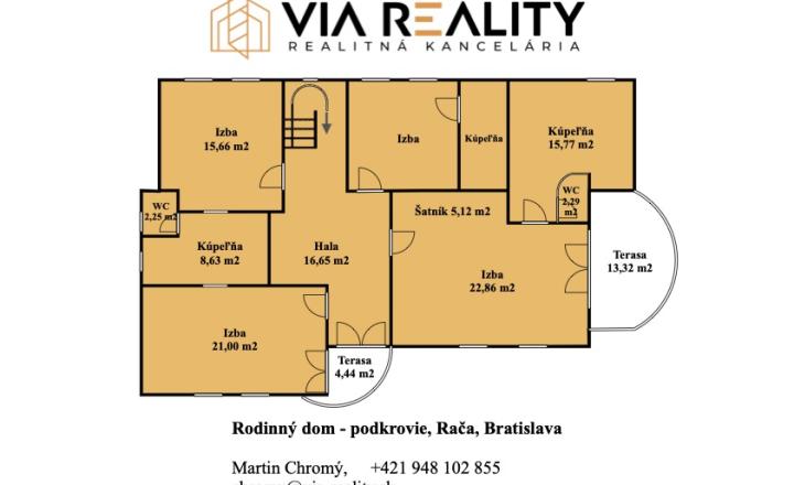 7-izbový rodinný dom, vnútorný bazén, sauna, dvojgaráž, harmonické prostredie, Rača, Bratislava - fotografia 31