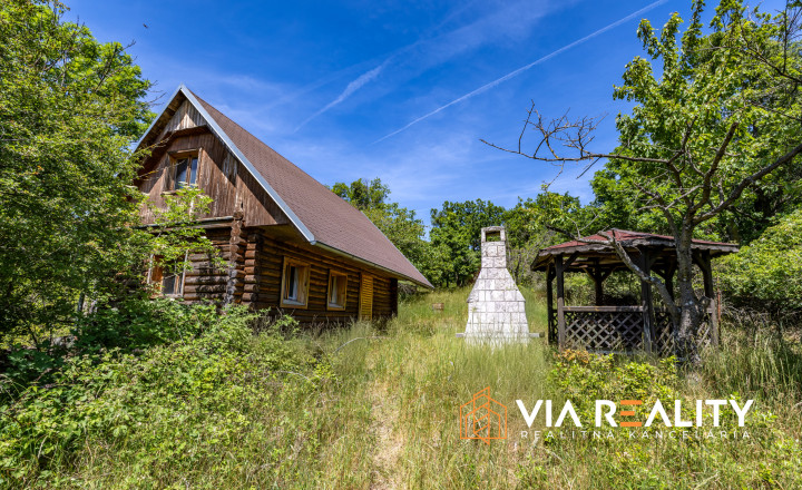 Rekreačný pozemok so zrubom (chatou) a vinohradom, 4122 m² – Modra - fotografia 2